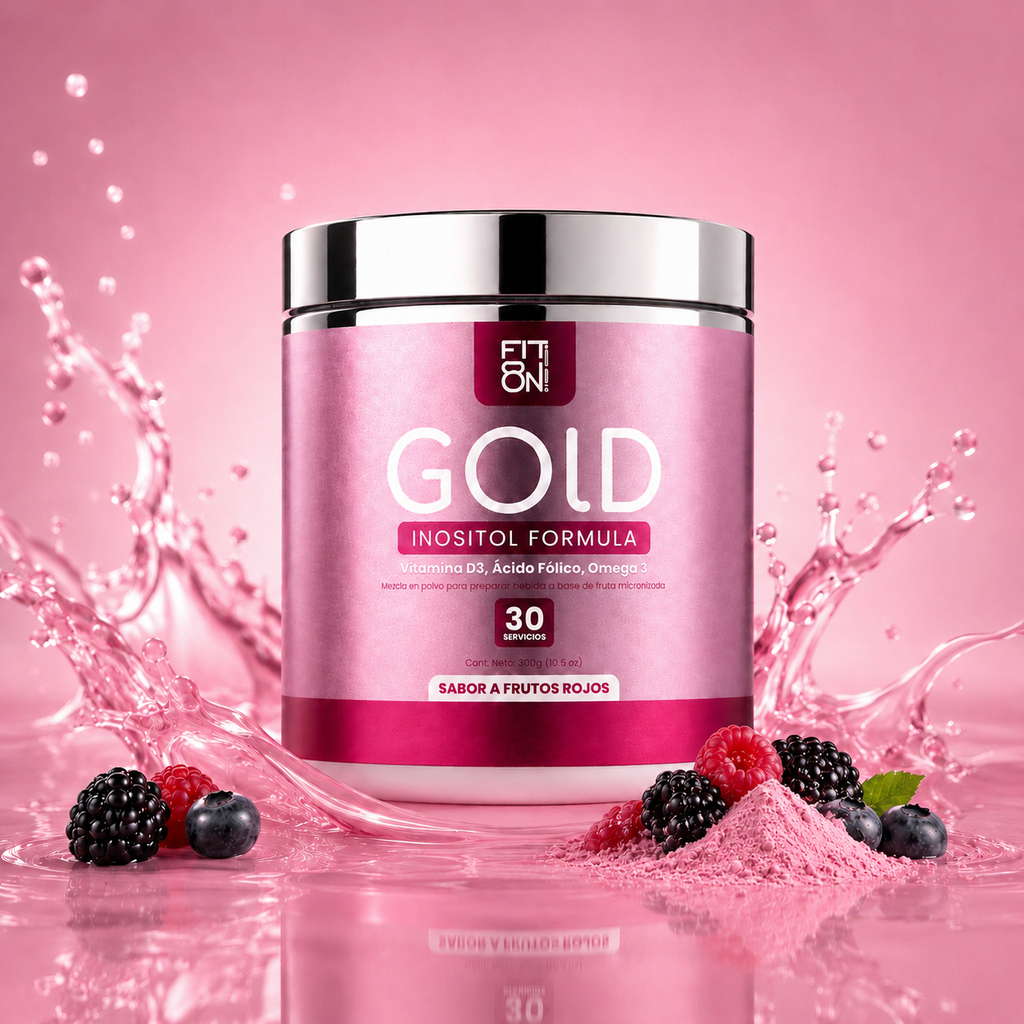 GOLD Inositol fórmula — Equilibrio Hormonal Femenino Natural — 300gr by Fit On