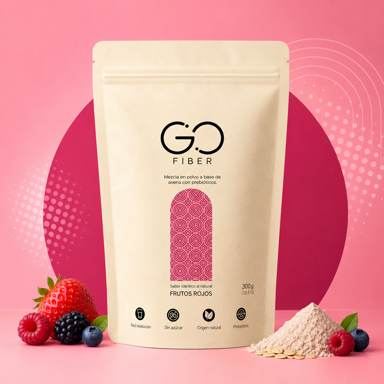 Fibra 100% orgánica — Go Fiber 300gr