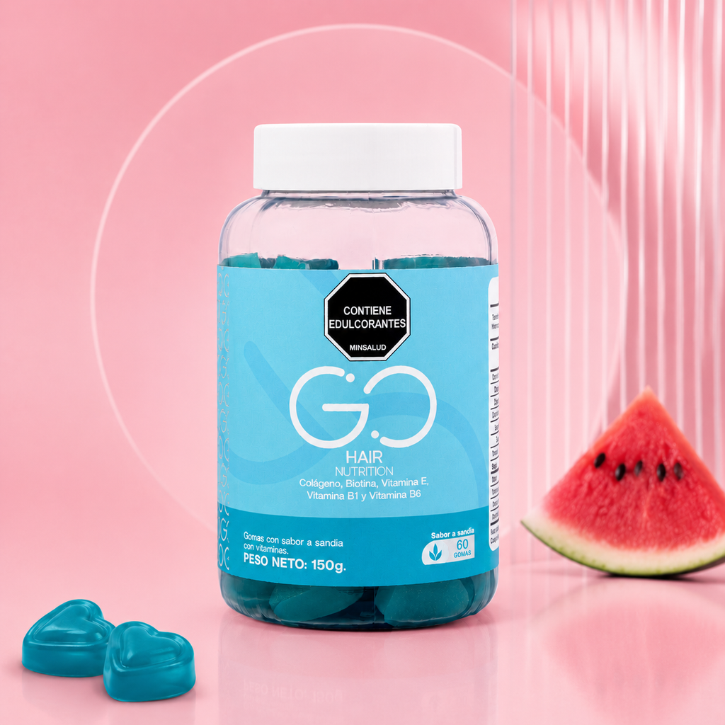 Gomas de colágeno Go Hair — 60 gomas