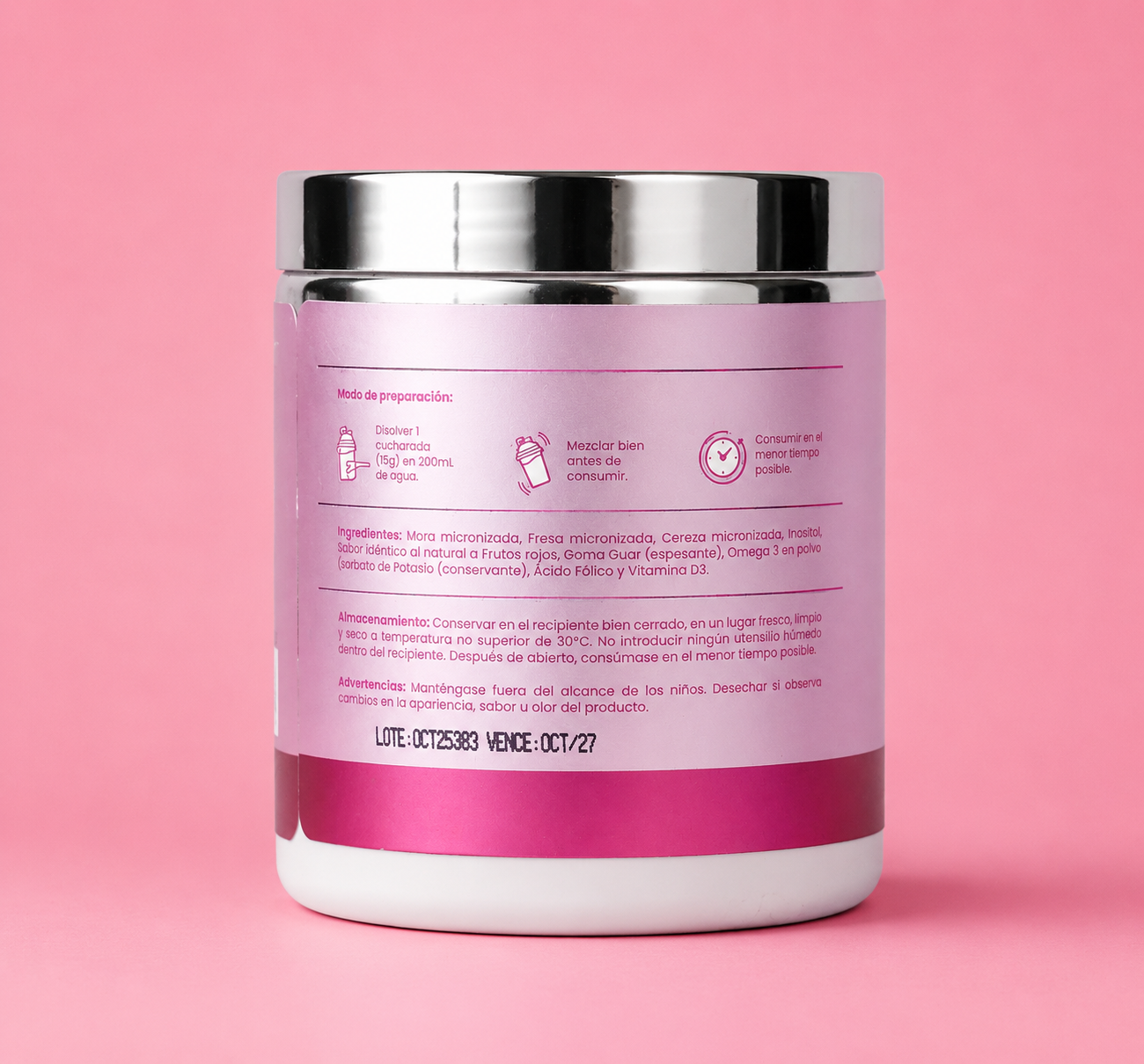 GOLD Inositol fórmula — Equilibrio Hormonal Femenino Natural — 300gr by Fit On